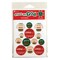 Edge Collection - 1.1" - Multicolor - Colorful Happy Birthday Jesus Stickers for Crafts and Cards - 52 Pieces